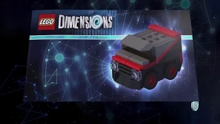 Lego Dimensions B. A. Baracus Instructions - B. A.'s Van, Fool Smasher, The Pain Plane