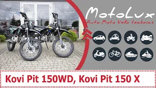 Kovi PiT 150 WD мотоцикл відеоогляд || Кови Пит 150 ВД мотоцикл видеообзор