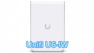 Unifi U6-IW In-Wall Access Point & 4-Port Switch Unboxing and DIY Installation Walk-through