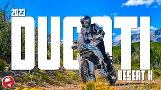 ...I dropped it TWICE! | 2023 Ducati DesertX Press Launch