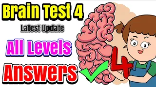 Brain Test 4 Latest Update All Levels 141-173 Answers - Brain Test 4 All Levels Answer