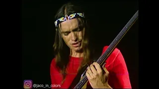 Jaco Pastorius 1978 Solo. HD video restored and HQ audio.