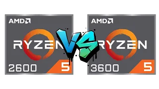 Ryzen 5 2600 vs Ryzen 5 3600 with GTX 1660 Ventus XS OC