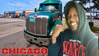 Delivering My First Load To Chicago As An Owner Operator!😱 | Trucking Vlog #16