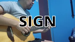 Sign - Naruto Shippuden OP 6 - Fingerstyle Guitar Cover [+TABS]