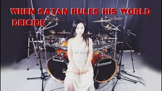 Deicide - When satan rules his world drum cover by Ami Kim (#101)