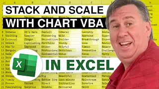 Excel - Chart Picture Stack & Scale VBA - Episode 1821