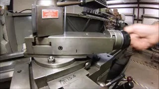 Setting the Lathe compound to precision angles