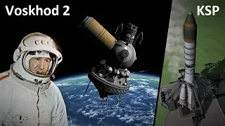 Space Race KSP - Voskhod 1 & 2 - Making History