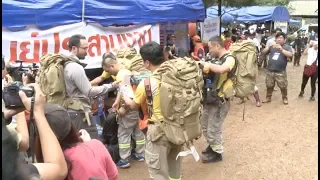 Chinese Teams Join Cave Rescue Operation for Missing Footballers in Thailand