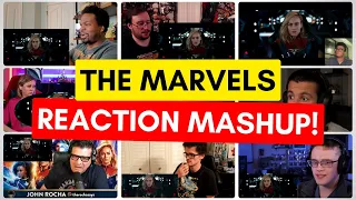 'THE MARVELS' Final Trailer Reaction Mashup!