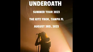 UNDEROATH FULL SET - SUMMER TOUR - THE RITZ YBOR, TAMPA, FL AUGUST 3RD 2023