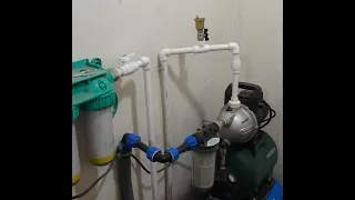 Воздушный клапан в системе водоснабжения.