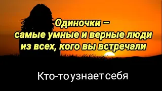 Одиночки - самые умные и верные люди