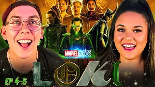 Part 2-He Who Remains Enters The Chat! First Time Watching LOKI SEASON 1 [REACTION] (Ep. 4-6 FINALE)