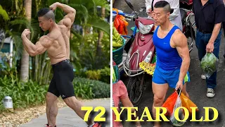 72 Year Old Bodybuilder 'Iron Grandpa' Wants To Push The Limits Until 85