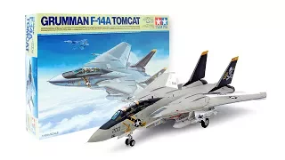 Самолет Grumman F-14A Tomcat в масштабе 1:48 от фирмы Tamiya
