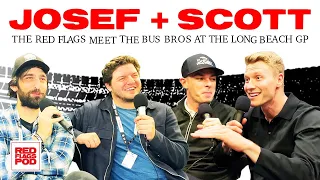 PLAYING THE NEWLYWED GAME WITH THE BUS BROS: SCOTT MCLAUGHLIN & JOSEF NEWGARDEN!!!!