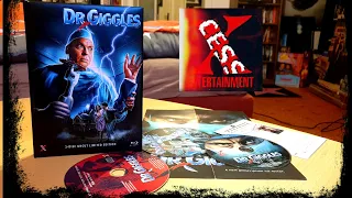 DR. GIGGLES Limitertes Blu-Ray/DVD/CD Mediabook X-Cess inkl. Soundtrack Unboxing Cover C