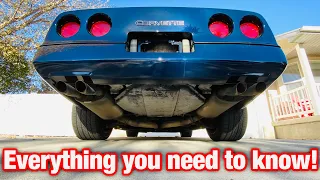 HOW TO REMOVE THE SPARE TIRE FROM A C4 CORVETTE