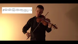 Rieding Violin Concerto in B Minor Op. 35 (II. Mov) Andante - Sefa Emre İlikli