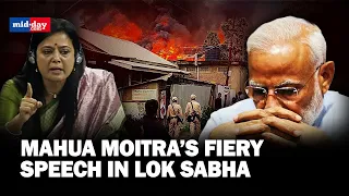 Mahua Moitra Attacks PM Modi In Her Fiery Speech In Lok Sabha