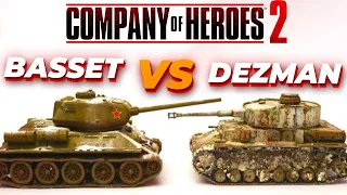 ШОУМАТЧ ЛЕГЕНД  CoH 2 - Basset VS Дезман в Company of Heroes 2