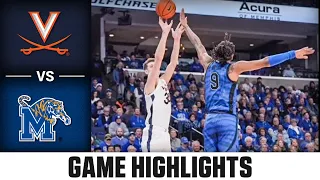 Virginia vs. Memphis Game Highlights | 2023-24 ACC Men's Basketball