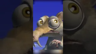 Funny moment squirrel and acorn Ice Age #shorts