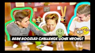 BEAN BOOZLED CHALLENGE GONE WRONG THROW UP!