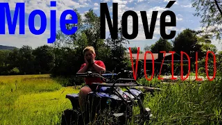 Farmář Pavel si koupil novou čtyřkolku