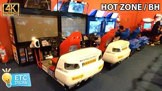 Walking Tour - Belo Horizonte, Brazil 2022 - HOT ZONE Arcade Games and Entertainment | ETC Dicas