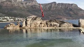 Tareq Alsaadi Goblin Kraken on the water !! rc heli on the water South Africa