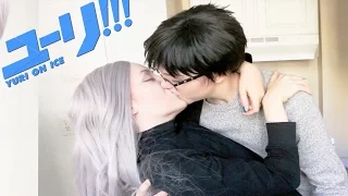 YURI!!! ON BLOOPERS : Gratuitous Kissing
