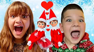 ELF on the SHELF RETURNS with a GIRLFRIEND!! Best of ELF on the SHELF with Aubrey and Caleb!