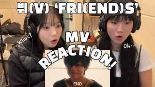 [ENG SUB] 뷔(V) - FRI(END)S MV REACTION l BTS 뷔, 사랑도 우정도 이젠 …