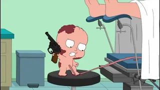 family guy baby born with a gun