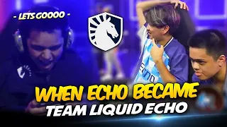 WHEN ECHO BECAME TEAM LIQUID! 🐎 TEAM LIQUID ECHO DEBUT GAME . . . 🤯