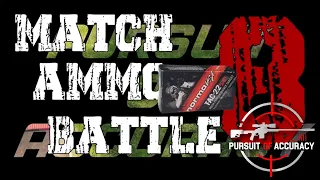 CZ 457 MTR MATCH AMMO BATTLE, PART 8: NORMA TAC-22 ACCURACY TESTING AT 50 YARDS