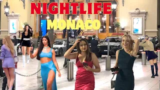 🔥MONACO NIGHTLIFE BEAUTIFUL GIRLS ,SUPERCARS 2023 #car #luxury