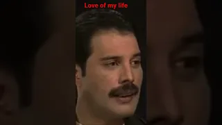 Freddie Mercury talks about playing Love of My Life live on stage #shorts