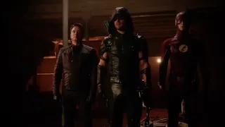 Heroes Join Forces - “Green Arrow, Flash, & Dark Archer Negotiate with Vandal Savage” Scene [HD]