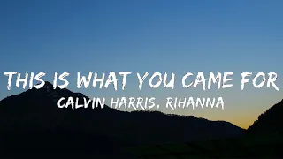 This Is What You Came For - Calvin Harris, Rihanna (Lyric) | Shawn Mendes, Thunder - Imagine Dragons