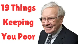 Warren Buffett: 19 Things POOR People Waste Money On! FRUGAL LIVING, financial independence