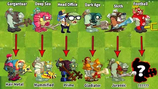 PvZ 2 Tournament - All Gargantuars In The Game & Which Zombies Are Most Powerful.