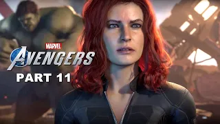 MARVEL'S AVENGERS Walkthrough Gameplay Part 11 HD - No Commentary