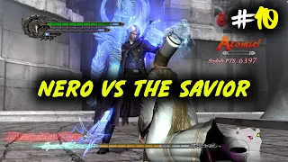 Nero vs. Sanctus (The Savior) First Fight - Devil May Cry 4 Remastered Full HD 60FPS - Part 10