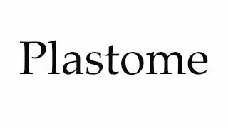 How to Pronounce Plastome