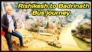 Rishikesh se badrinath bus yatra 2021 ll Chardham Yatra in marathi
