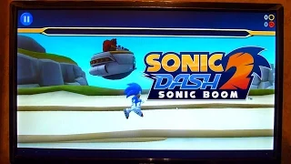 Sonic DASH 2: Sonic BOOM gameplay [PC Windows 7 WIDESCREEN]